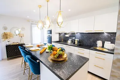 Cuisine ou kitchenette dans l'établissement Elena YourHostHelper