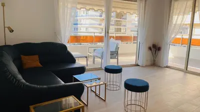 Coin salon dans l'établissement le meilleur de Cannes au palm beach