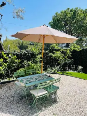 Jardin de l'établissement Chez Mathys