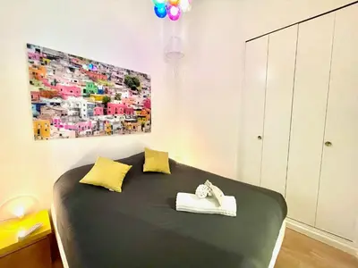 Un ou plusieurs lits dans un hébergement de l'établissement Marina Luxury 3 bedroom by Welcome to Cannes